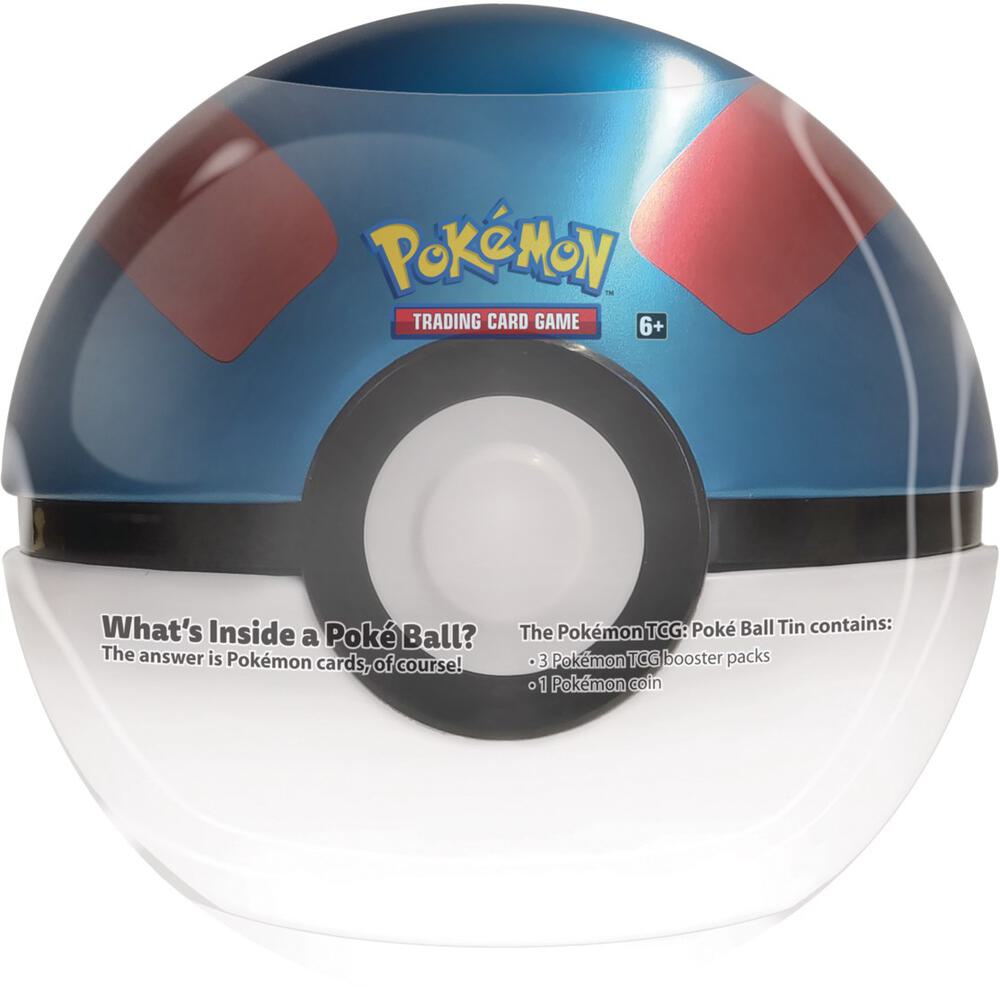 Pokemon Poke Ball Tin Great Ball 2025 Q4